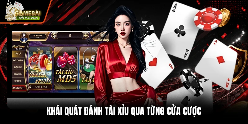 Khái quát đánh tài xỉu qua từng cửa cược