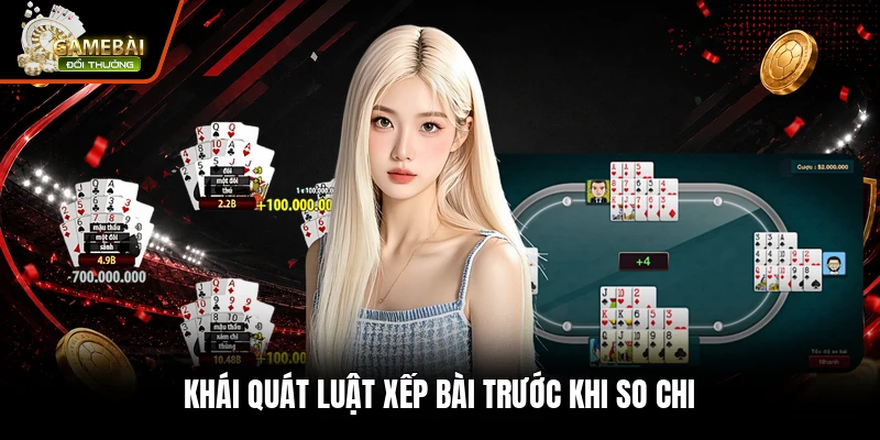 Khái quát luật xếp bài trước khi so chi