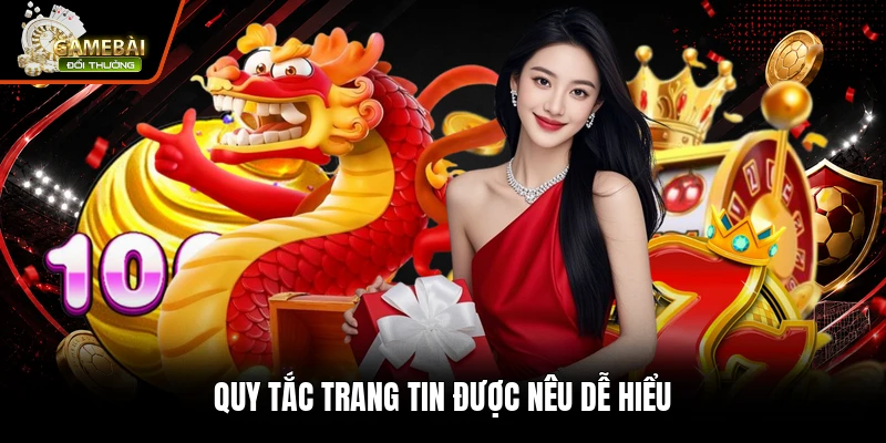Quy tắc trang tin được nêu dễ hiểu