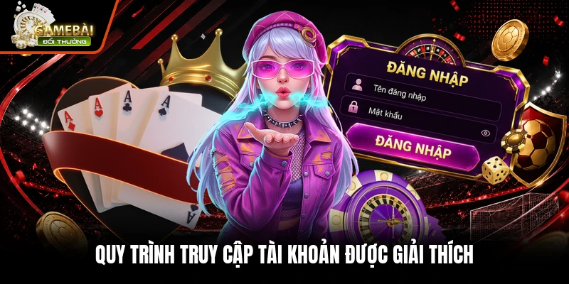 Quy trình truy cập tài khoản được giải thích