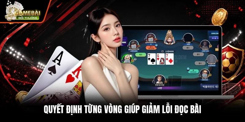 Quyết định từng vòng giúp giảm lỗi đọc bài